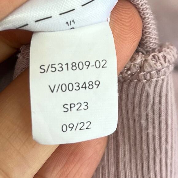 Athleta Retroterry Crewneck Sweater Smoked Mauve - Picture 8 of 8